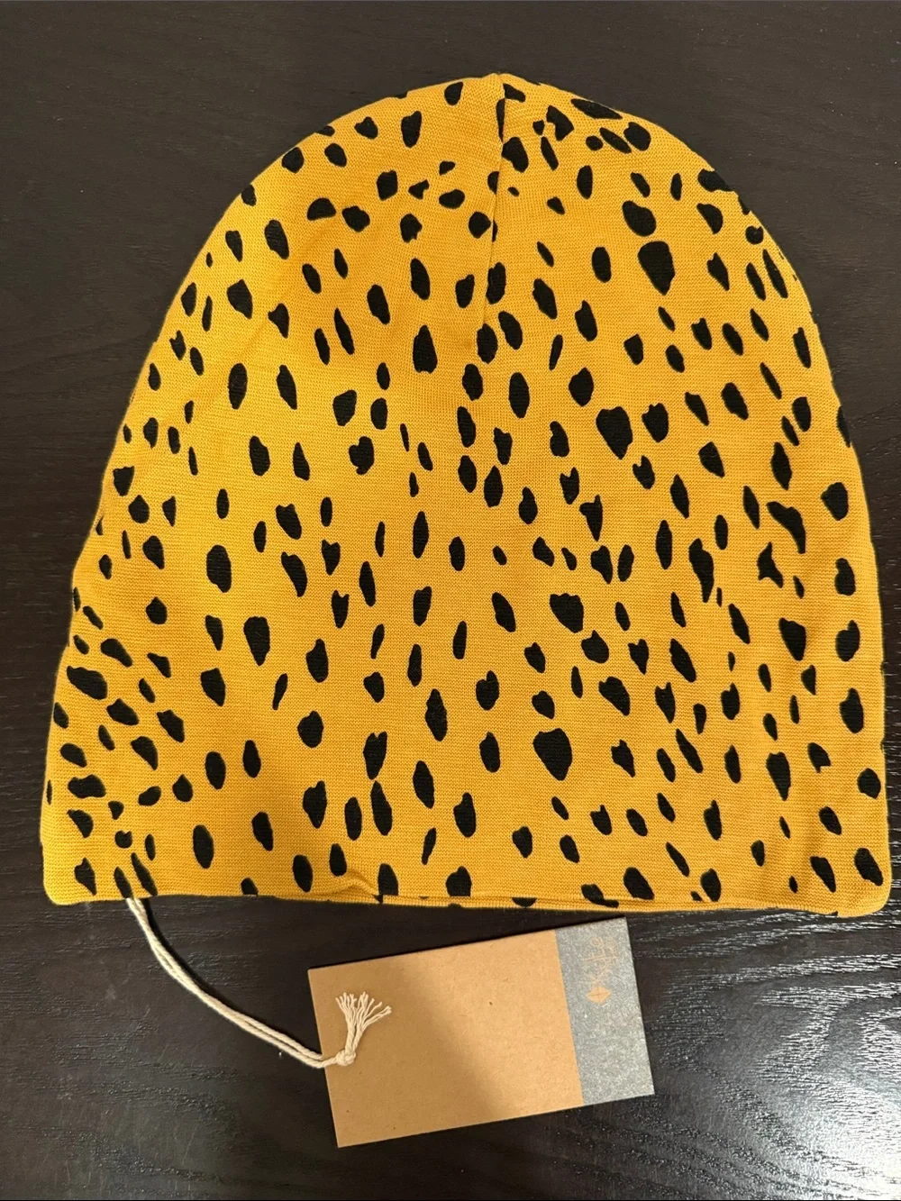 Kyte Baby Marigold Leopard Beanie